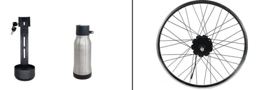 Kit: batería y rueda con motor